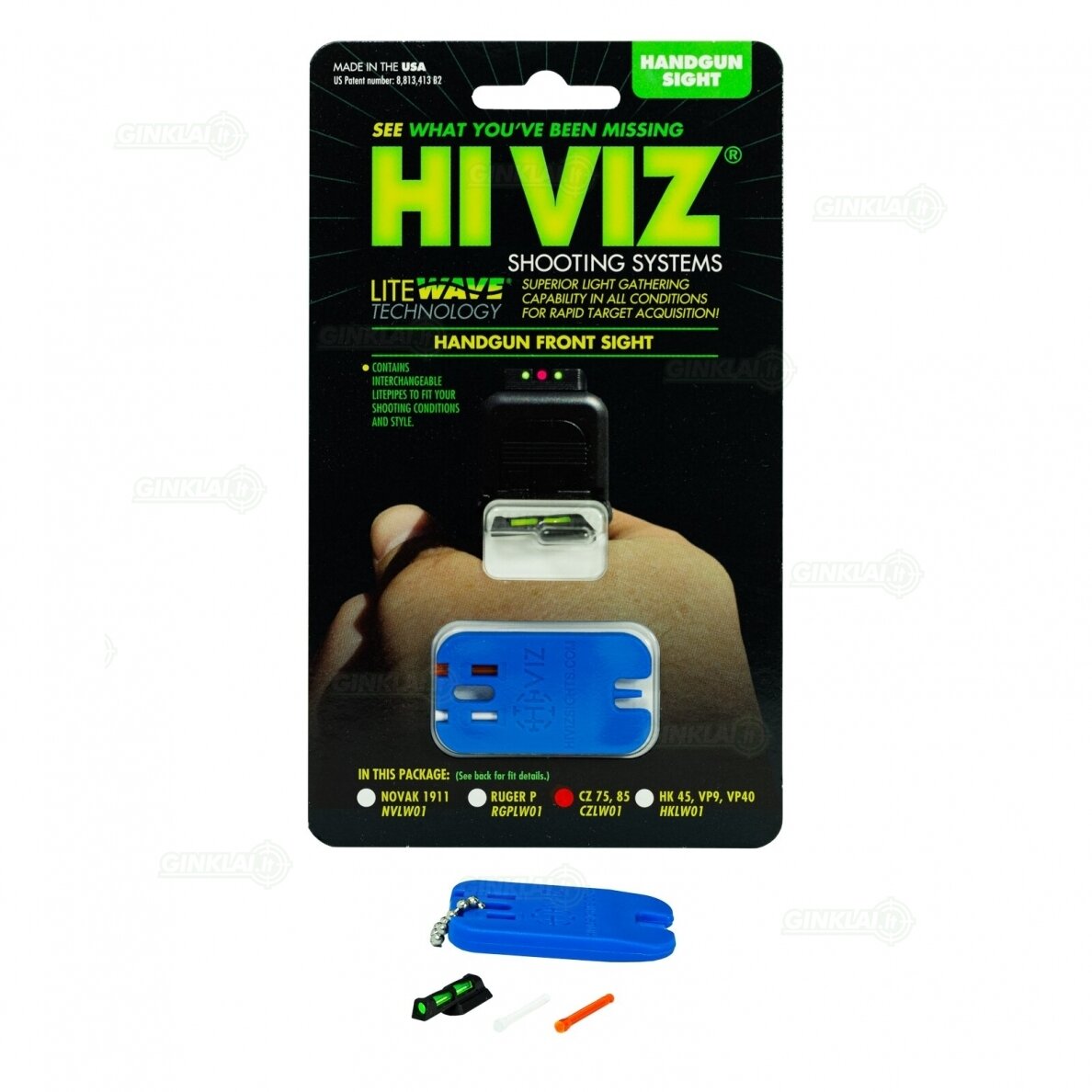 Kryptukas CZ HIVIZ CZ 75, 83, 85, 97 & P-01 LiteWave Front Sight 3 Kryptukas CZ HIVIZ CZ 75, 83, 85, 97 & P-01 LiteWave Front Sight 3
