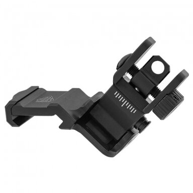 Taikiklis UTG Accu-Sync Folding Rear Sight Offset Black MT-945 Taikiklis UTG Accu-Sync Folding Rear Sight Offset Black MT-945