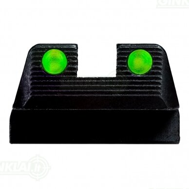 Taikiklis CZ HIVIZ CZ 75, 85 & P-01 LiteWave Rear Sight 1 Taikiklis CZ HIVIZ CZ 75, 85 & P-01 LiteWave Rear Sight 1