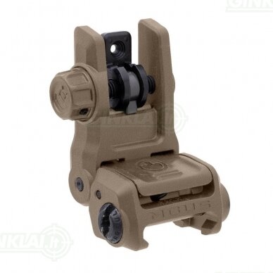 Taikiklis Magpul MBUS 3 Rear Sight FDE MAG1167-FDE Taikiklis Magpul MBUS 3 Rear Sight FDE MAG1167-FDE