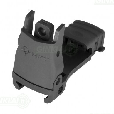Taikiklis MFT Back Up Polymer Flip Up Rear Sight Black BUPSWR-BL 1