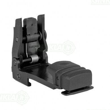 Taikiklis MFT Back Up Polymer Flip Up Rear Sight Black BUPSWR-BL 6
