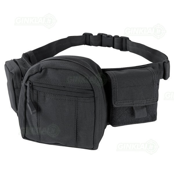 Krepšys pistoletui Condor Fanny Pack Black Krepšys pistoletui Condor Fanny Pack Black
