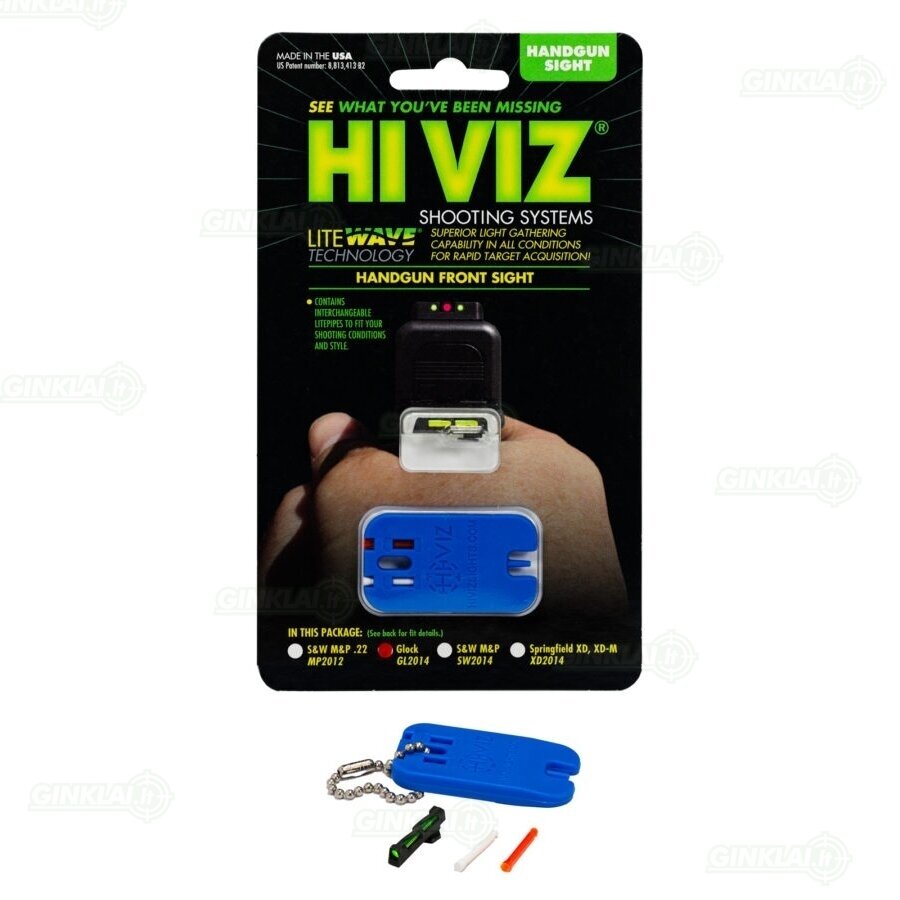 Kryptukas Glock HIVIZ LiteWave Front Sight 3 Kryptukas Glock HIVIZ LiteWave Front Sight 3