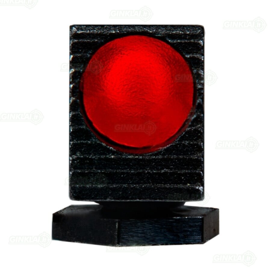 Kryptukas Glock HIVIZ Overmold Front Sight Red 1