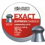Kulkelės JSB Diabolo EXACT Express 4,52 mm 500 vnt.