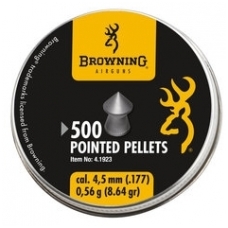 Kulkelės Browning POINTED PELLETS 4,5 mm, 500 vnt.