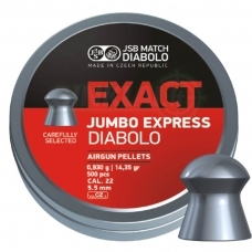 Kulkelės JSB Diabolo JUMBO Exact Express 5,52 mm 250 vnt.