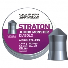 Kulkelės JSB Diabolo JUMBO Straton Monster 5,51 mm 200 vnt.
