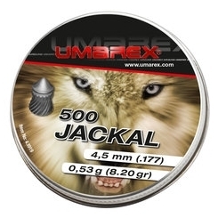Kulkelės Umarex JACKAL 4,5 mm, 500 vnt. Kulkelės Umarex JACKAL 4,5 mm, 500 vnt.