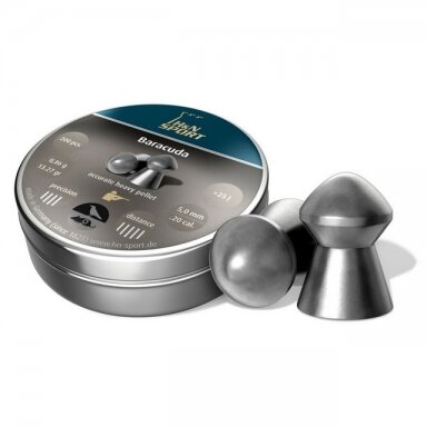 Kulkelės H&N BARACUDA 5,5 mm, 200 vnt. Kulkelės H&N BARACUDA 5,5 mm, 200 vnt.