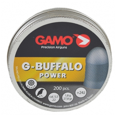 Kulkelės Gamo G-BUFFALO 5,5 mm, 200 vnt.