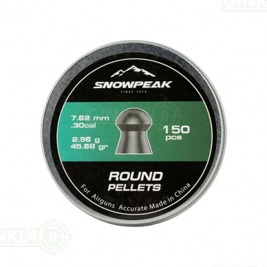 Kulkelės Snowpeak Round 7,62 mm 45,68 gr. 2,96 g