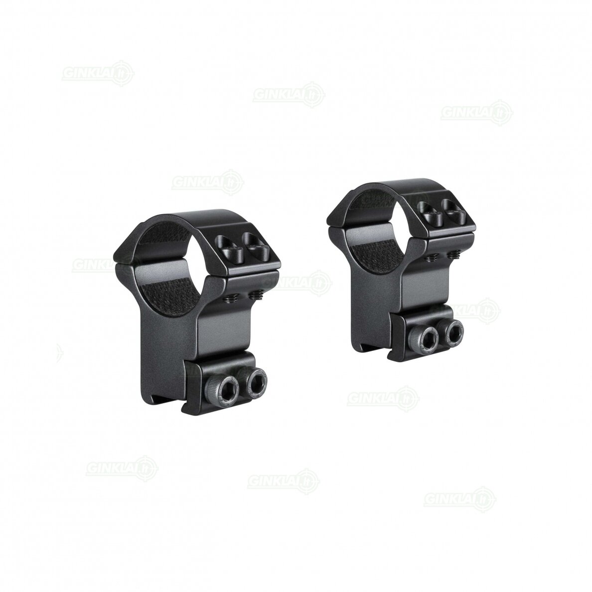 Laikikliai žiedai Hawke Match Ring Mounts 1" High 9-11mm, 22102 Laikikliai žiedai Hawke Match Ring Mounts 1" High 9-11mm, 22102
