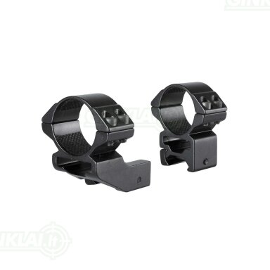 Laikikliai žiedai Hawke Match Ring Mounts Extension 30mm High Weaver, 22126