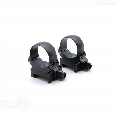 Laikikliai Recknagel žiedai Weaver/Picatinny 30 mm H18mm Triangular Nut 57030-1000