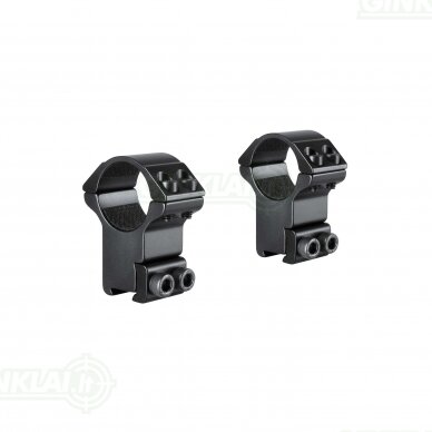 Laikikliai žiedai Hawke Match Ring Mounts 1" High 9-11mm, 22102