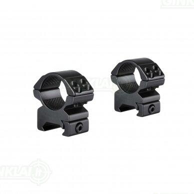 Laikikliai žiedai Hawke Match Ring Mounts 1" Medium Weaver, 22113 Laikikliai žiedai Hawke Match Ring Mounts 1" Medium Weaver, 22113