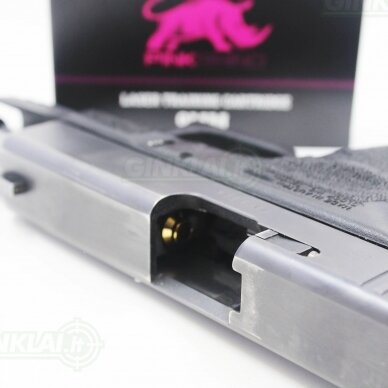 Lazerinis treniruočių šovinys Mantis Pink Rhino 9 mm 2