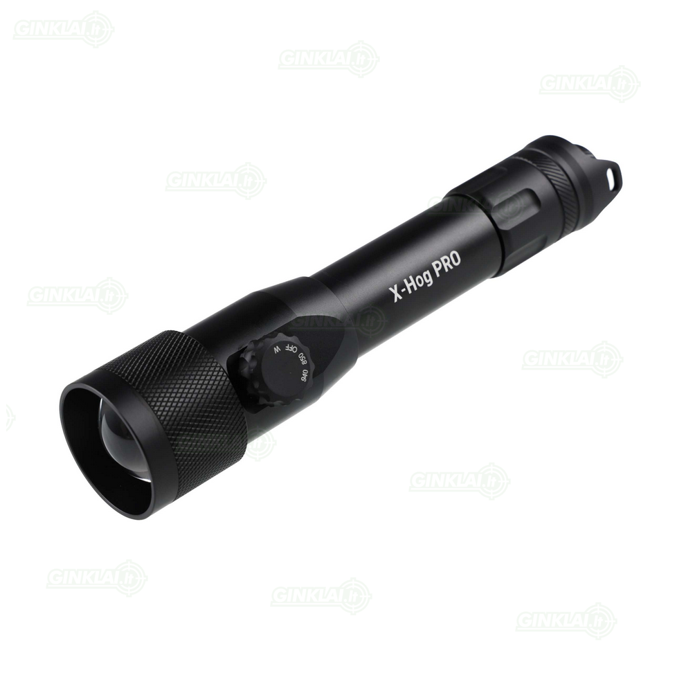Lazerinis IR žibintuvėlis X-HOG PRO LED 940/850 nm 2 Lazerinis IR žibintuvėlis X-HOG PRO LED 940/850 nm 2