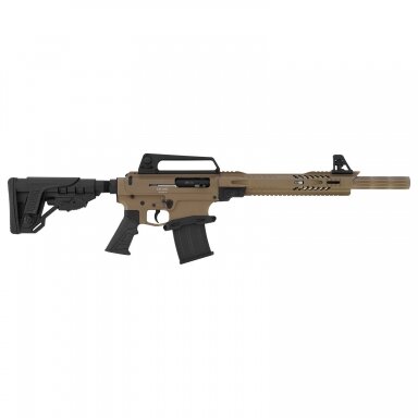 Lygiavamzdis šautuvas Hatsan ESCORT DF12X- FDE 12x76 18"