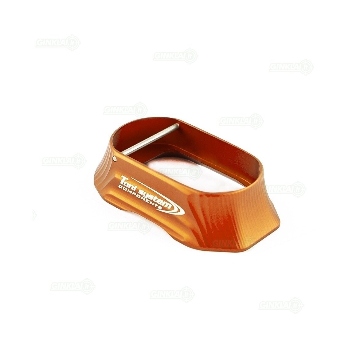 Magwellas Toni System Aluminum Magwell for CZ P-10F, Oranžinis MCZP10F-OR Magwellas Toni System Aluminum Magwell for CZ P-10F, Oranžinis MCZP10F-OR