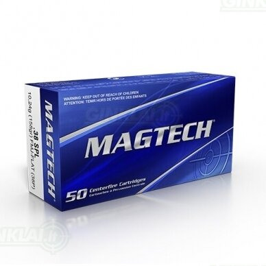 Magtech 38 Special FMJ Flat 158gr 38P 50vnt.