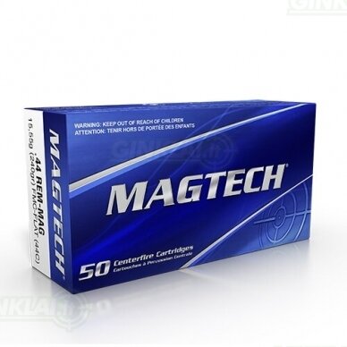 Magtech .44 Rem. Mag. SJSP Flat 240gr 44A 50vnt.