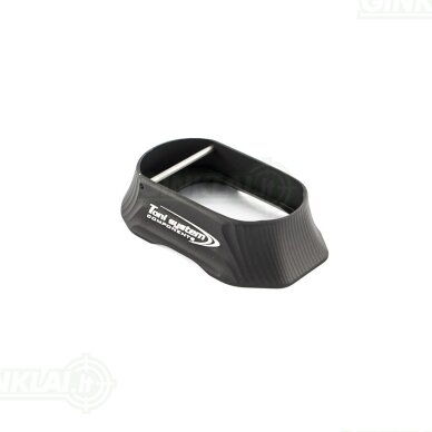 Magwellas Toni System Aluminum Magwell for CZ P-10F, Juodas MCZP10F-BK Magwellas Toni System Aluminum Magwell for CZ P-10F, Juodas MCZP10F-BK