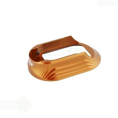 Magwellas Toni System Aluminum Magwell for CZ Shadow 2, 40mm IDPA, Oranžinis MCZ2-OR 1