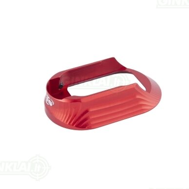 Magwellas Toni System Aluminum Magwell for CZ Shadow 2, 40mm IDPA, Raudonas MCZ2-RE 1 Magwellas Toni System Aluminum Magwell for CZ Shadow 2, 40mm IDPA, Raudonas MCZ2-RE 1