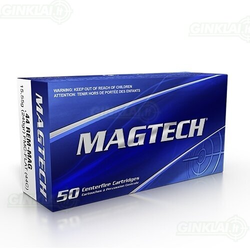 Magtech .44 Rem. Mag. SJSP Flat 240gr 44A 50vnt.