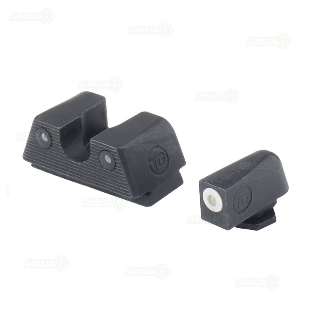 Naktiniai taikikliai TruGlo Tritium-X Night Sights Glock 17, 19 Low White outline TG231G1XW Naktiniai taikikliai TruGlo Tritium-X Night Sights Glock 17, 19 Low White outline TG231G1XW