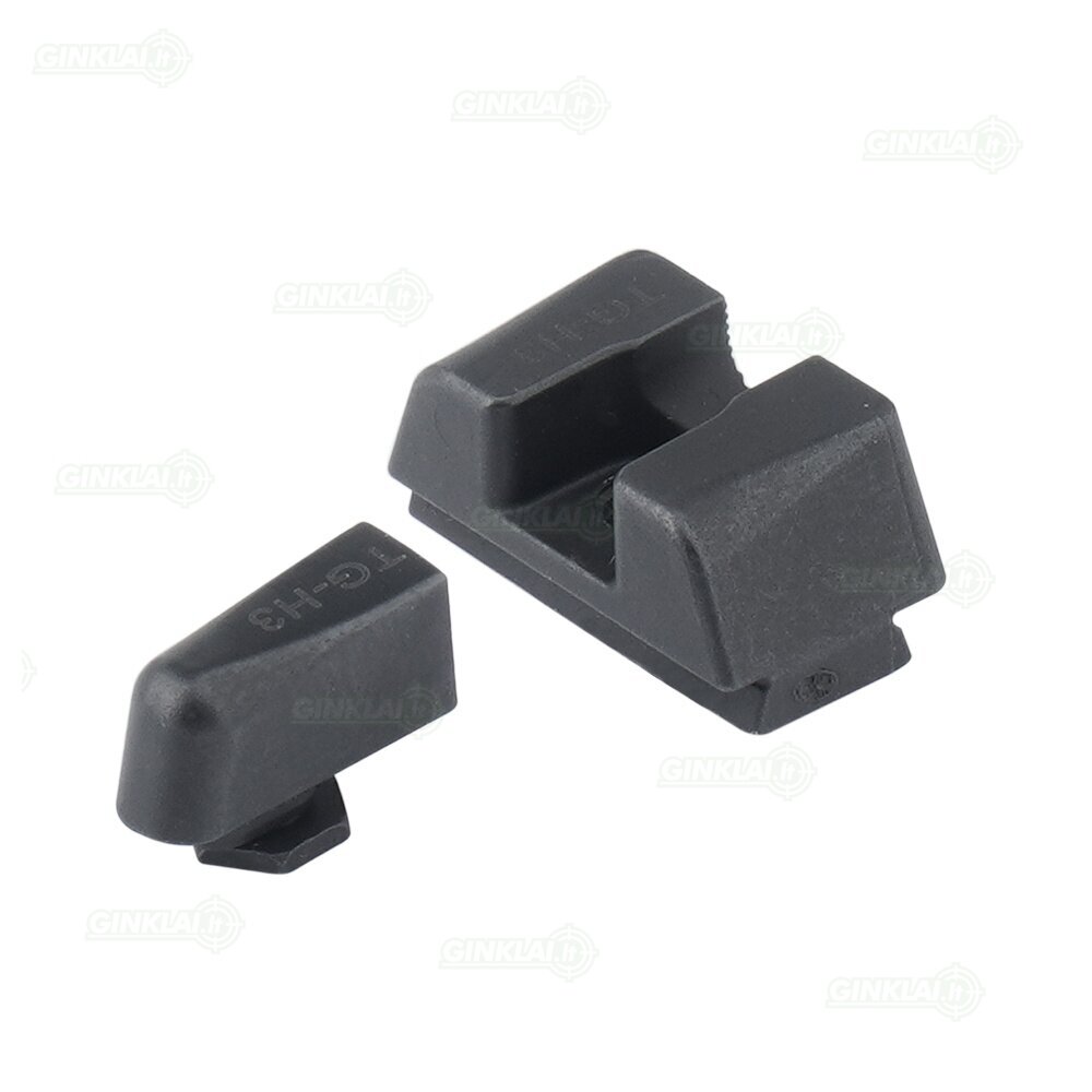 Naktiniai taikikliai TruGlo Tritium-X Night Sights Glock 17, 19 Low White outline TG231G1XW 1