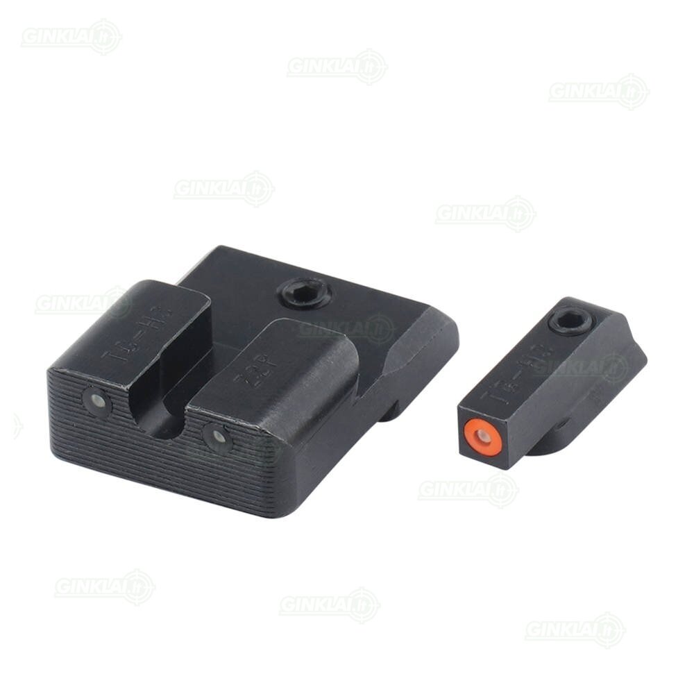 Naktiniai taikikliai TruGlo Tritium Pro Night Sights CZ P10, Orange outline TG231Z2C