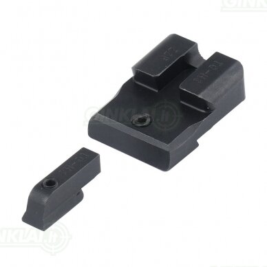 Naktiniai taikikliai TruGlo Tritium Pro Night Sights CZ P10, Orange outline TG231Z2C 1