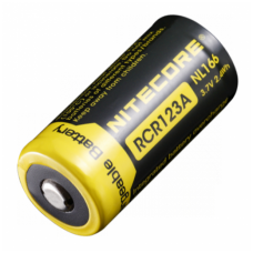 Nitecore NL166 CR123 Li-ion Battery 3.7V 650mAh