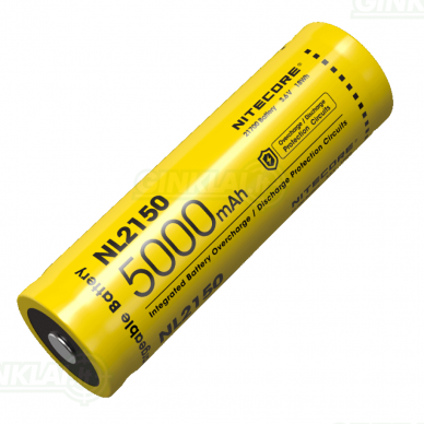 Nitecore NL2150 21700 Li-ion Battery 3,6V 5000mAh