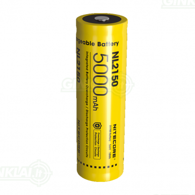 Nitecore NL2150 21700 Li-ion Battery 3,6V 5000mAh