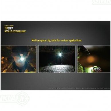 Nitecore TIP SS Glacier prožektorius 1 Nitecore TIP SS Glacier prožektorius 1