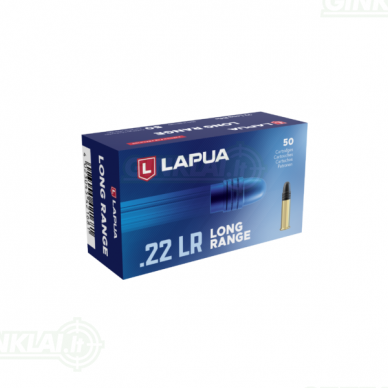 Lapua Long Range 22LR, 2,59g 40gr, 50 vnt.