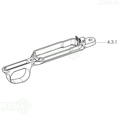 Nuleistuko apsauga (skliautelis) Haenel Trigger Guard NXT, EVO