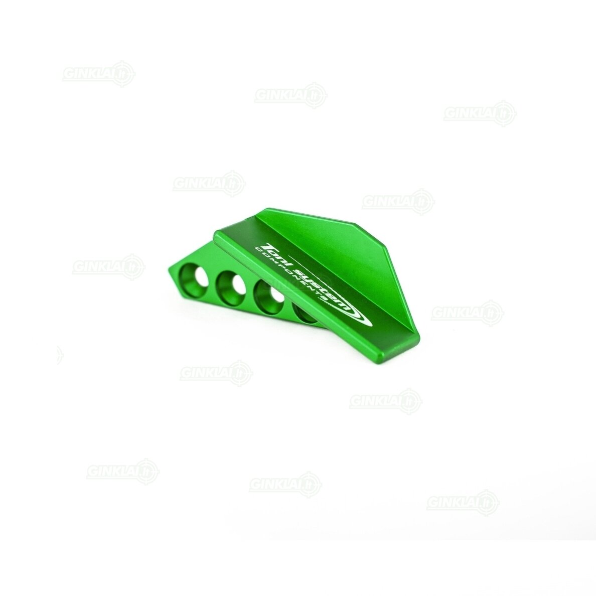 Nykščio atrama Toni System 4 Holes Thumb Rest, Left Side Žalia AD4SX-GR