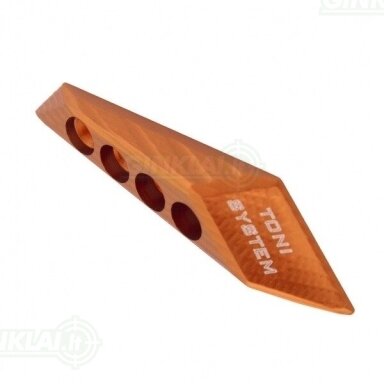 Nykščio atrama Toni System 3D Thumb Rest, Left Side, Oranžinė AD3DSX-OR