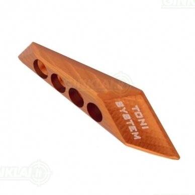 Nykščio atrama Toni System 3D Thumb Rest, Left Side, Oranžinė AD3DSX-OR Nykščio atrama Toni System 3D Thumb Rest, Left Side, Oranžinė AD3DSX-OR