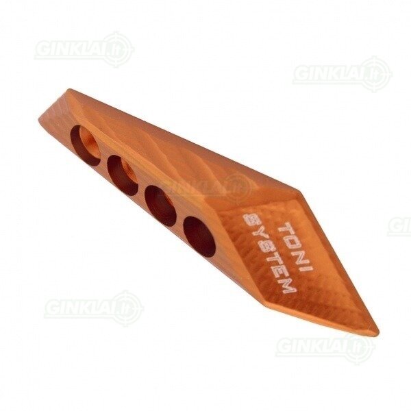 Nykščio atrama Toni System 3D Thumb Rest, Left Side, Oranžinė AD3DSX-OR