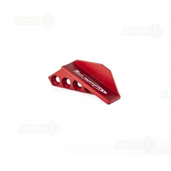 Nykščio atrama Toni System 4 Holes Thumb Rest, Left Side Raudona AD4SX-RE Nykščio atrama Toni System 4 Holes Thumb Rest, Left Side Raudona AD4SX-RE