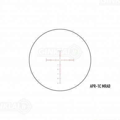 Optinis taikiklis Element Optics Immersive Series 10x40, MRAD 5 Optinis taikiklis Element Optics Immersive Series 10x40, MRAD 5