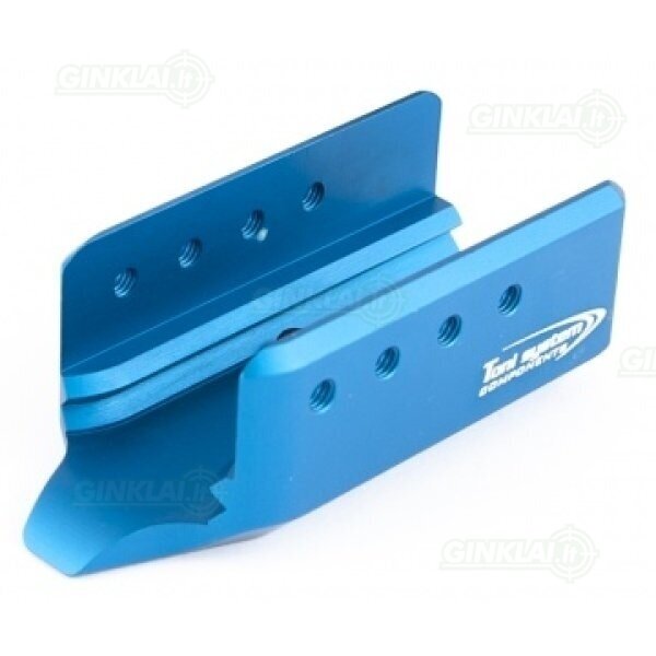Pasunkintojas Toni System Aluminum Frame Weight CZ Shadow 2, Mėlynas CALCZS2-BL