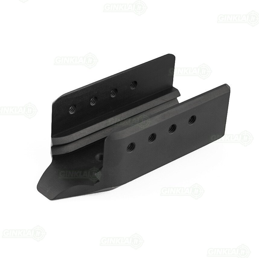 Pasunkintojas Toni System Brass Frame Weight CZ Shadow 2, Juodas COTCZS2-BK